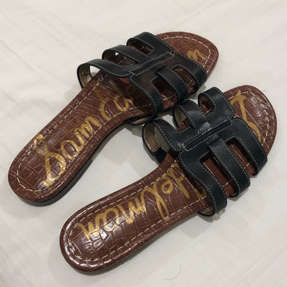 Sam Edelman Bay Cutout Slide sandal black